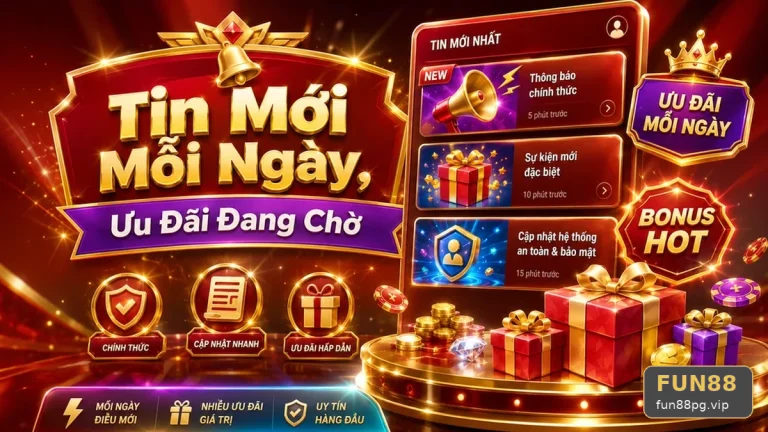 Khuyến Mãi FUN88 Tại fun88pg.vip: Đọc Chi Tiết Giao Diện Tin Mới, Ưu Đãi Và Điều Kiện Nhận Thưởng — Tiêu Chí Trải Nghiệm Cao Cấp Khi Lưu Lại Điều Khoản Cùng Lịch Sử Trao Đổi Trước Khi Tham Gia