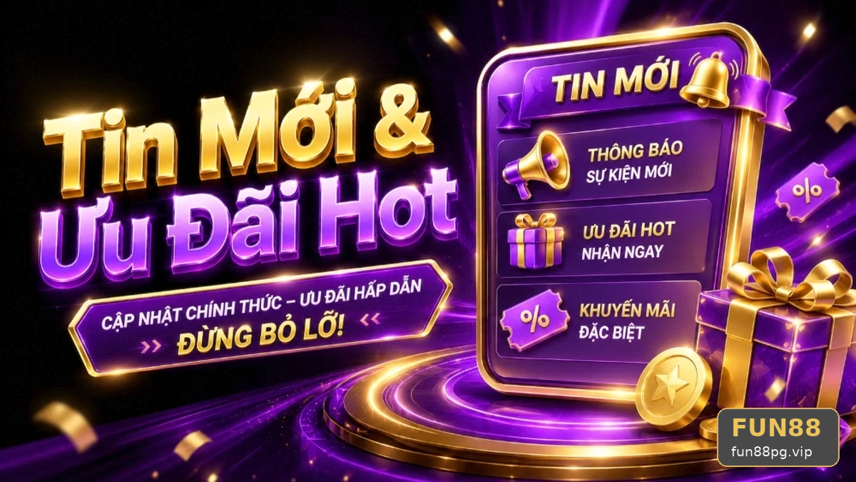 Khuyến Mãi FUN88 Tại fun88pg.vip: Đọc Chi Tiết Giao Diện Ưu Đãi Theo Tiêu Chí Trải Nghiệm Cao Cấp – Lưu Lại Điều Khoản Và Lịch Sử Trao Đổi Trước Khi Tham Gia