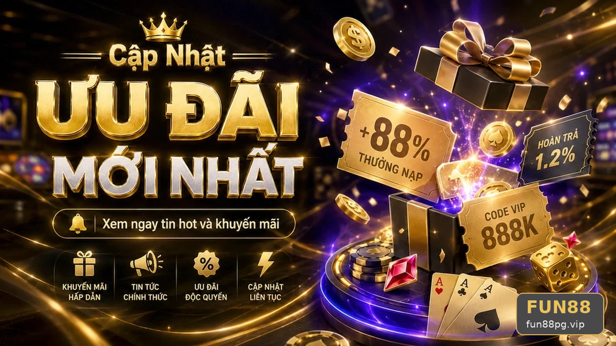 Tưởng mọi ưu đãi đều tự động áp dụng: Lỗi đọc khuyến mãi FUN88