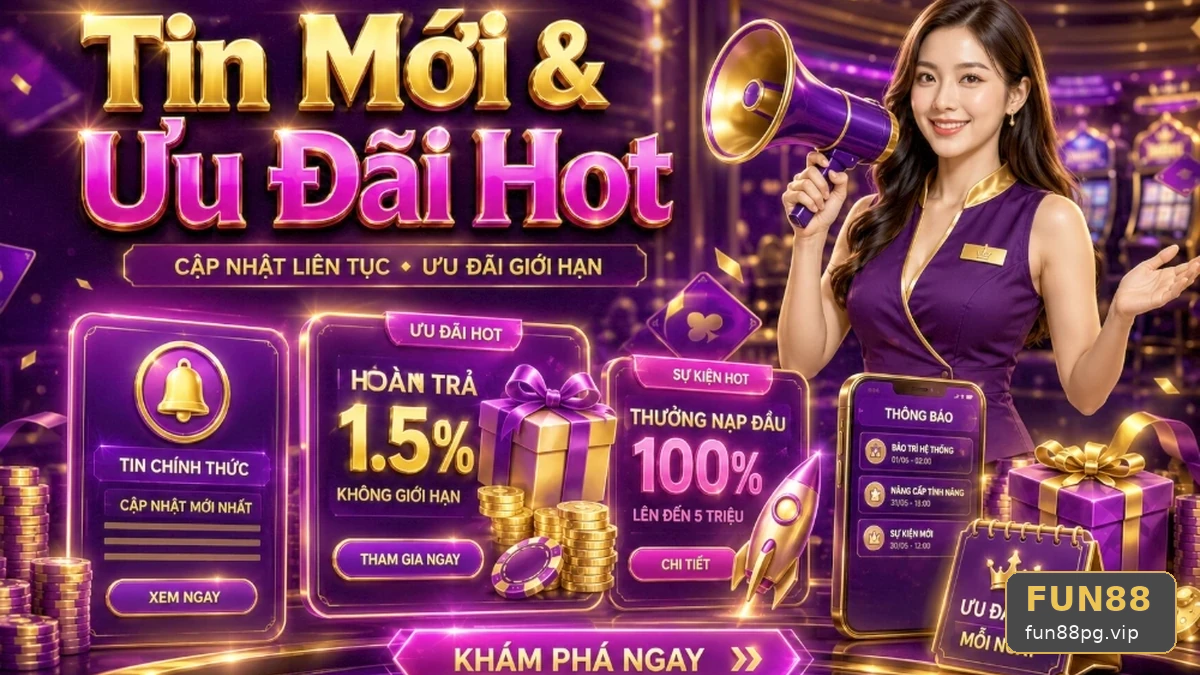 FUN88PGVIP 02 Khuyến Mãi Bản Đối Chiếu — Bảng Kiểm Tra Cho Thời Hạn Và Phạm