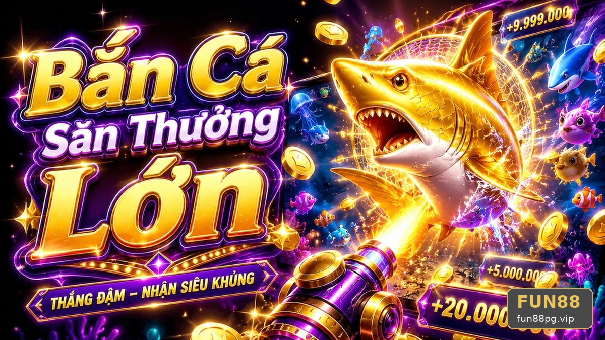 Bắn Cá Săn Thưởng FUN88 Tại fun88pg.vip: Đọc Chi Tiết Giao Diện Qua Tiêu Chí Trải Nghiệm Cao Cấp – Đánh Giá Tốc Độ Di Động Và Hướng Dẫn Lưu Hồ Sơ Dữ Liệu