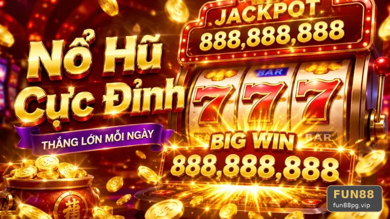 Nổ Hũ FUN88 Tại fun88pg.vip: Đọc Chi Tiết Giao Diện Slot Và Jackpot Qua Tiêu Chí Trải Nghiệm Cao Cấp