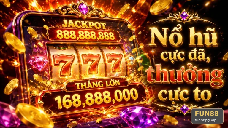Kiểm Tra Giao Diện Nổ Hũ, Slot Và Jackpot Tại FUN88 fun88pg.vip: Đọc Chi Tiết Giao Diện Theo Tiêu Chí Trải Nghiệm Cao Cấp – Đánh Giá Âm Thanh, Hình Ảnh Và Khả Năng Đọc Thông Tin
