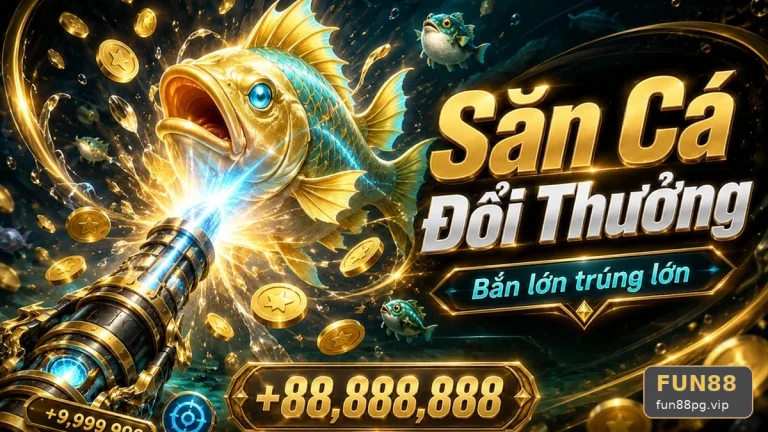 4 Góc Nhìn Nổ Hũ FUN88: Bắn Cá Săn Thưởng Hay Quay Slot?