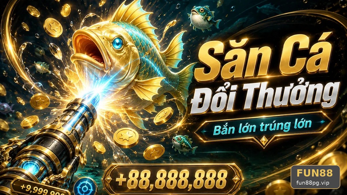 4 Góc Nhìn Nổ Hũ FUN88: Bắn Cá Săn Thưởng Hay Quay Slot?