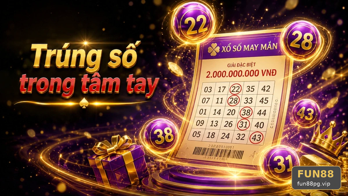 Từ lúc cầm vé số đến khi chốt sổ: Hành trình kiểm tra kết quả xổ số FUN88
